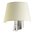 Balmoral wall light with LED reading lamp