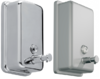 Stainless steel wall-mounted soap dispenser Savinox 850ml