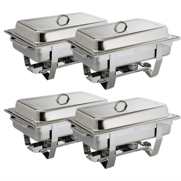 Set of 4 Chafing Dish GN 1/1 Olympia