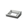 Wall mounted stainless steel ashtray