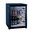 Absorption black mini bar with glass door 30L