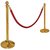 Reception barrier, barrier post and reception cord