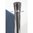 Bolero stainless steel reception post with flat-headed