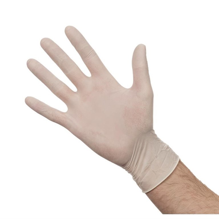 Powdered latex gloves S/M/L/XL