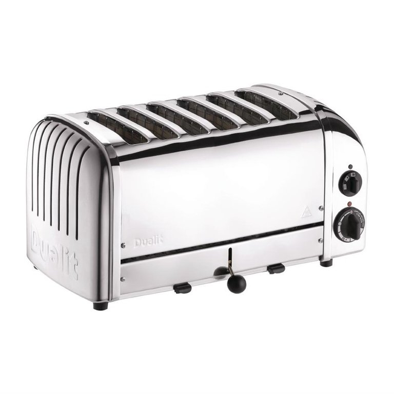 Stainless steel 6 Slices Toaster Vario Dualit