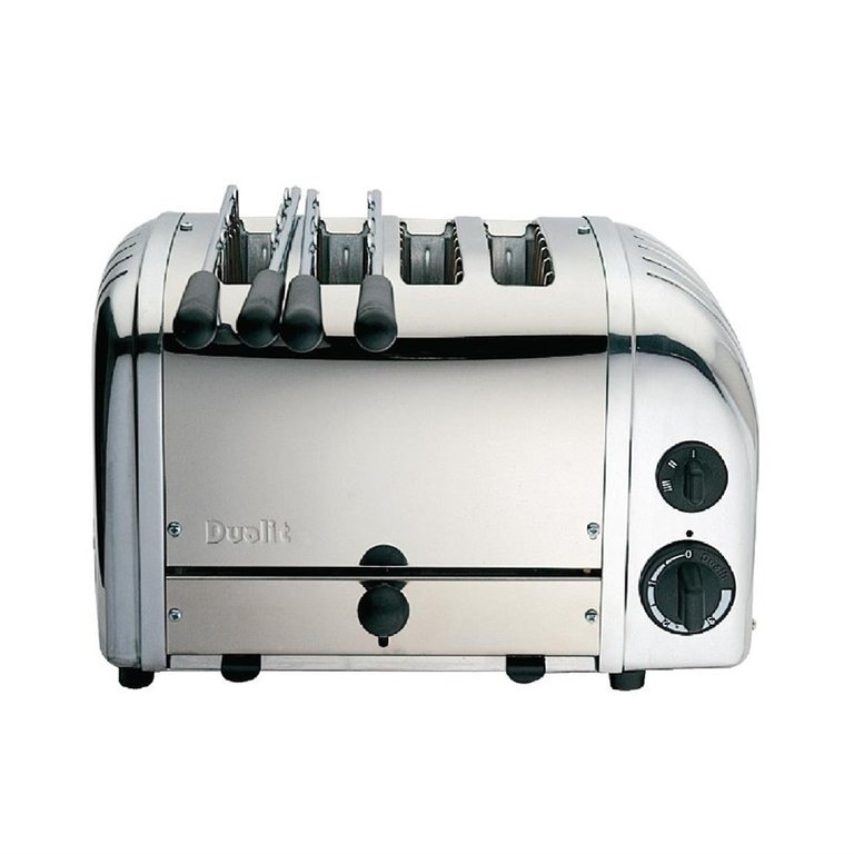 Toaster à sandwich 4 fentes en inox Vario Dualit