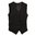 Mens Black Waistcoat with Black Buttons