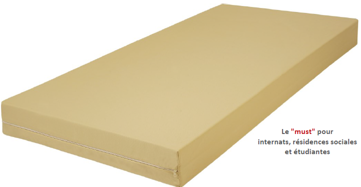 Tendresse 35 FR foam mattress with removable cover