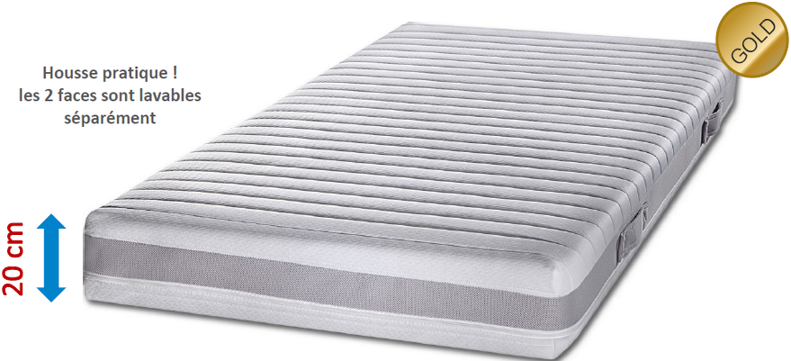 Airmat 40 Premium reversible foam mattress