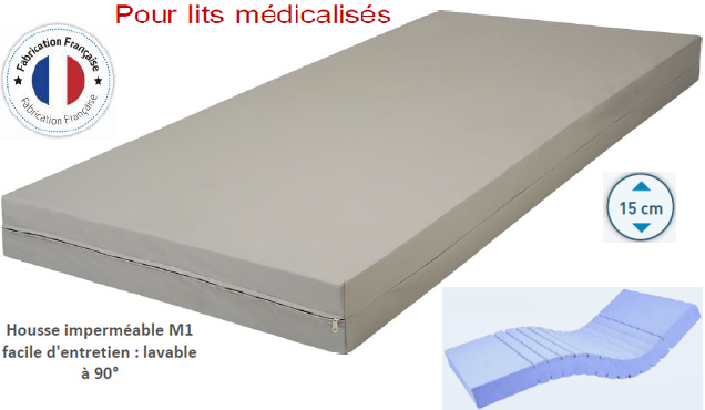 Energy 35 Flex FR Waterproof mattress for medical bed
