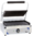 Casselin professional grooved and smooth panini grill