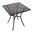 Bolero Steel Patterned Square Bistro Table 700mm