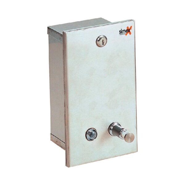 Stainless steel vertical build-in soap dispenser 1200ml