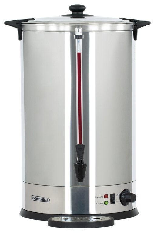 Royal Catering Instant Hot Water Dispenser Urn RCWK 10L Total Capacity 10 L, Operating Capacity 8 L, 70 Cups, 2,000 Watts, 30-100 °C, Stainless Steel 