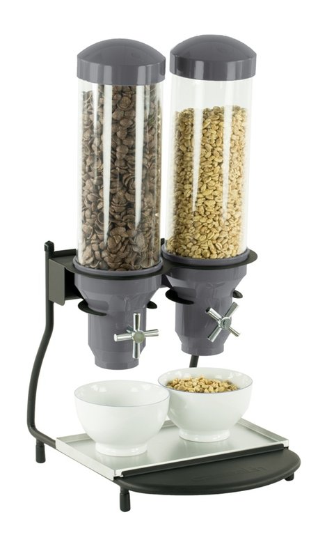2-tube cereal dispensers 2 x 3 Ltr