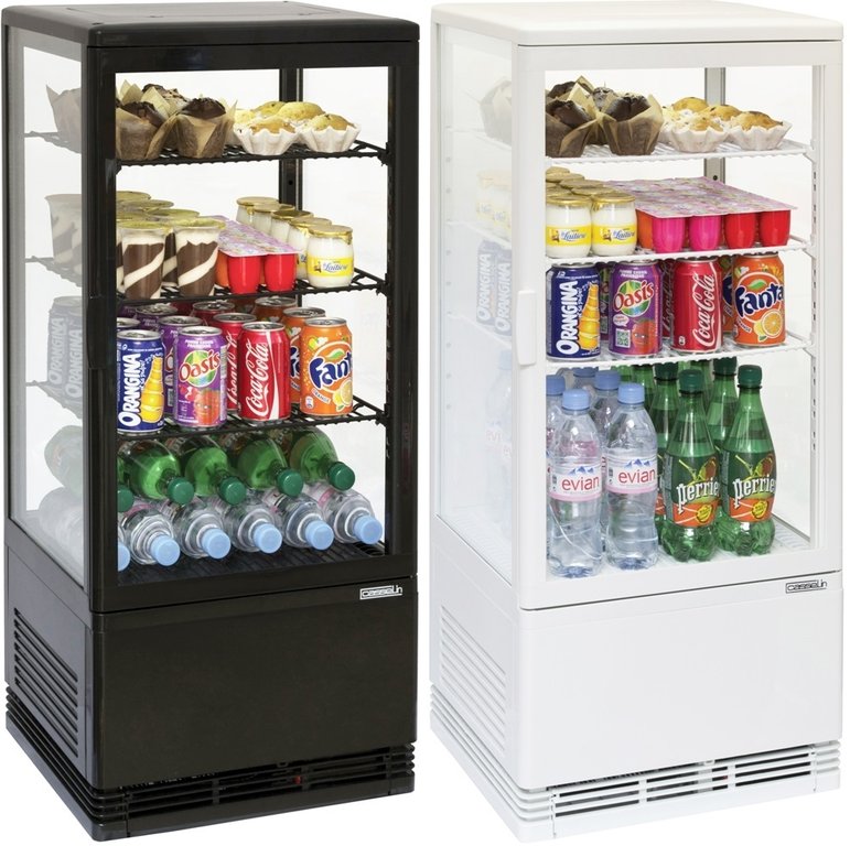 Countertop positive refrigerated display 78 Ltr