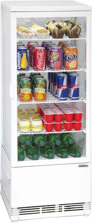 Vertical positive refrigerated display 98 Ltr