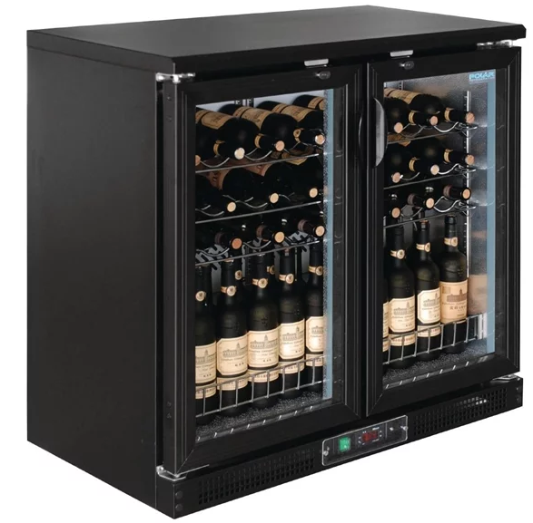 56 Bottles wine fridge pivoting doors Polar