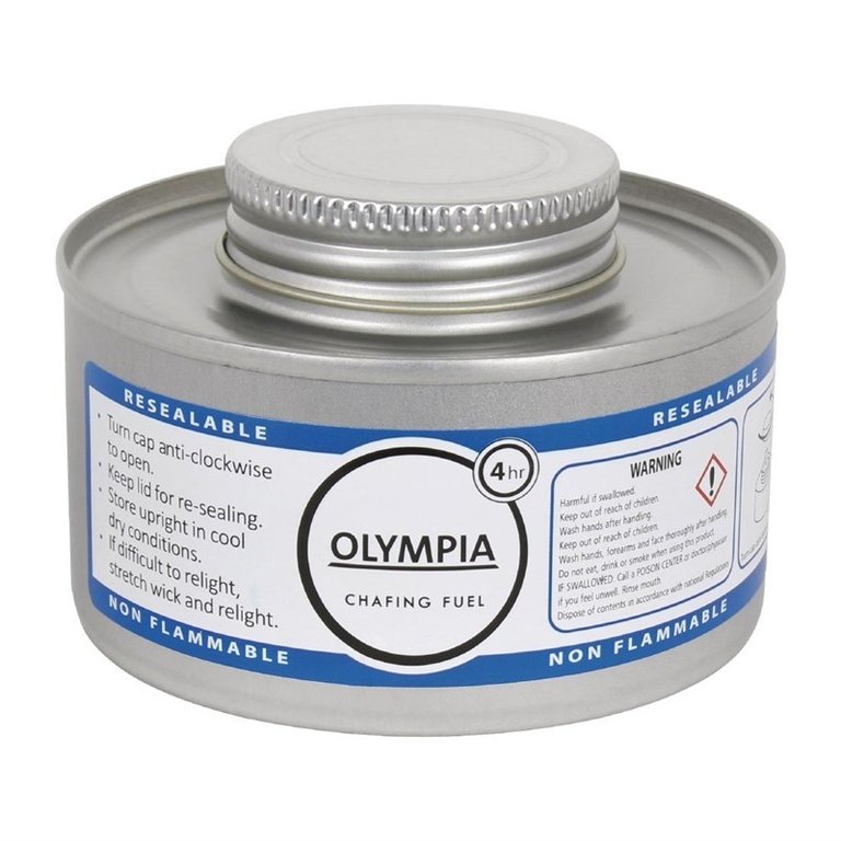 Set of 12 Olympia Liquid Chafing Fuel With Wick 4 Hours