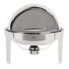 Stainless steel round chafing dish 6Ltr Paris Olympia