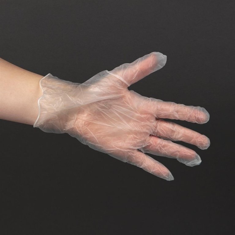 Powder-free latex gloves S/M/L/XL