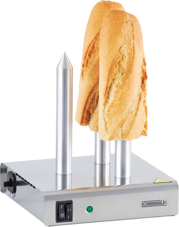 Casselin Stainless Steel 3-Pads Bread Heater
