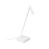 Elamp design white led table lamp with wireless charging
