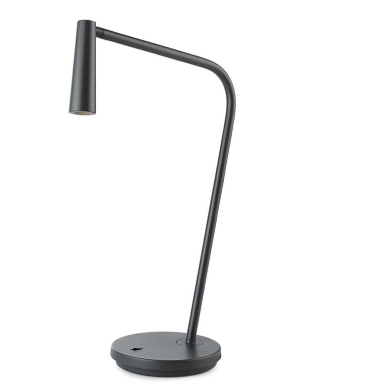 Gamma urban grey designer led table lamp