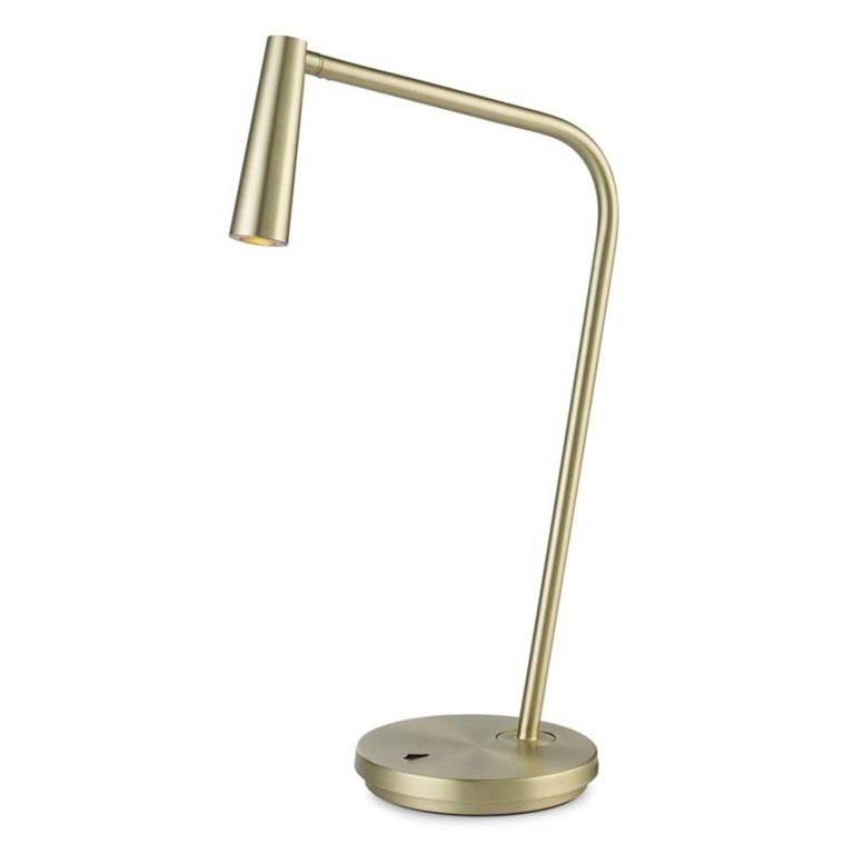 Gamma golden designer led table lamp