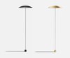Noway single design LED floor lamp with counterweight