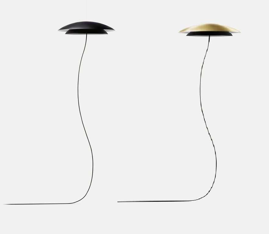 Lampadaire à LED design Noway double