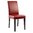 Bolero red faux leather chair
