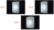 LED-illuminated mirror Square Triga DSQ/60120