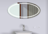 LED-illuminated mirror Oval Triga DOVA/60120