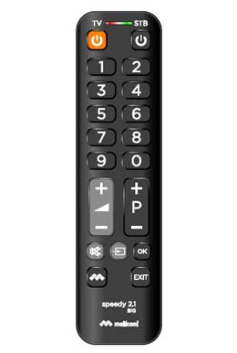 Speedy 2.1 Big remote control TV