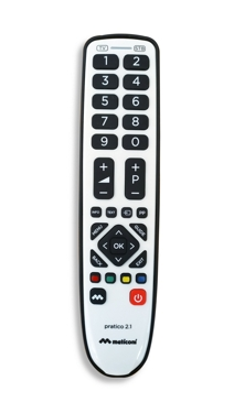 Pratico 2.1 Gumbody TV Remote Control