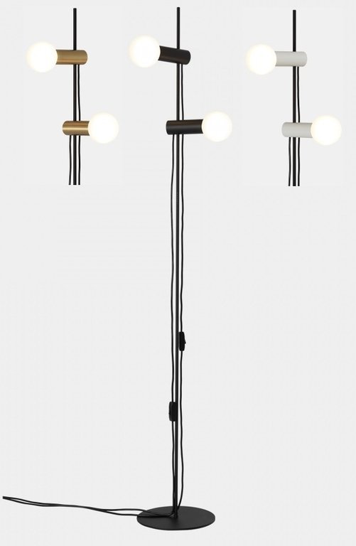 Nude double design floor lamp 160.8cm E27