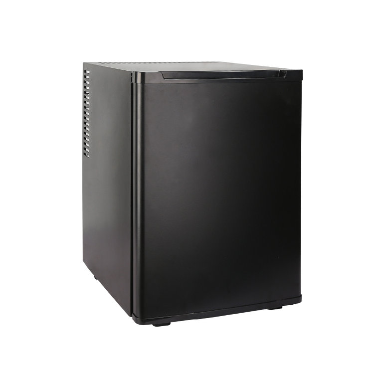 Thermoelectric black mini bar with full door 30L