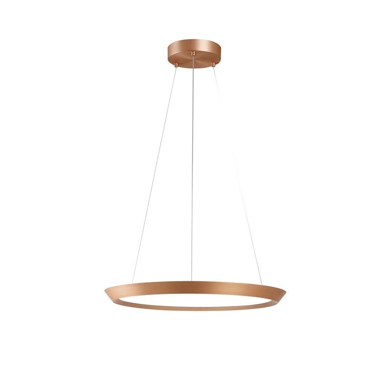 Saturn design circular LED pendant lamp Ø 60cm
