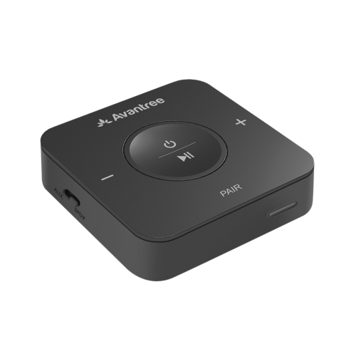 Pair portable Bluetooth audio transmitter and receiver TC417