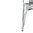 Bolero design gray steel bistro chair