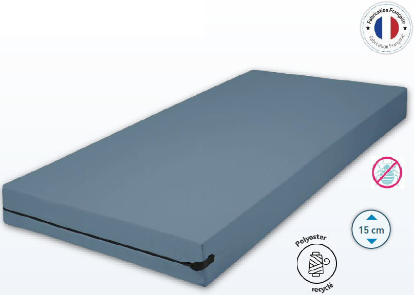 Agate 35 APL foam mattress with removable cover