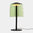 Lampe à poser verre vert LED intensité variable Levels Ø22cm