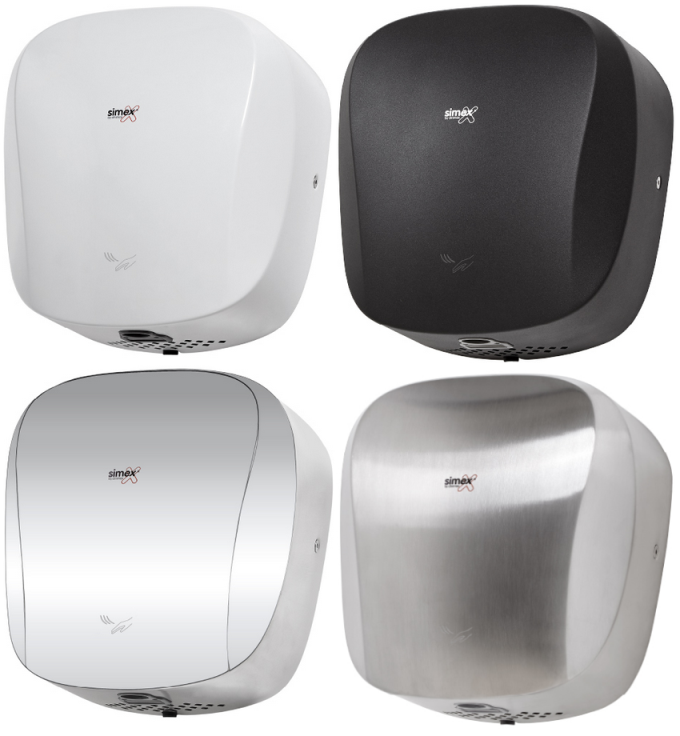 Topflow stainless steel automatic hand dryer 1400W