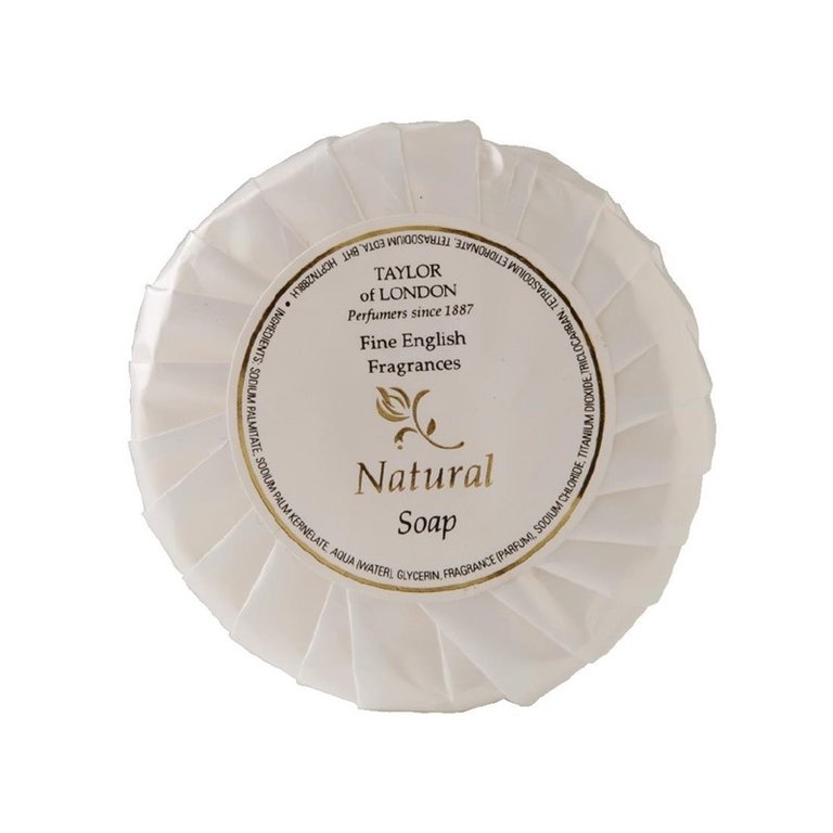 Natural hotel individual soap wrapped in paper 25G