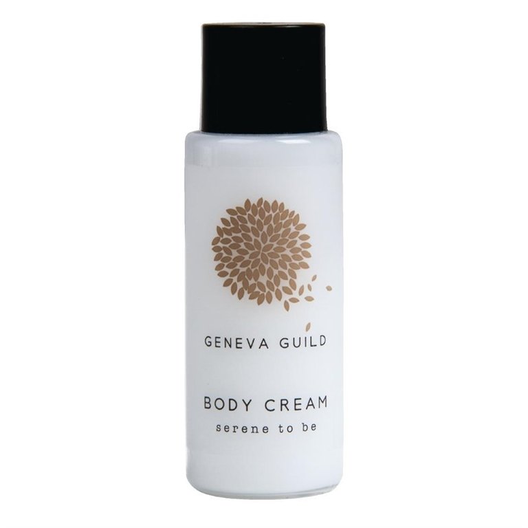 Geneva Guild individual hotel body cream 30ml