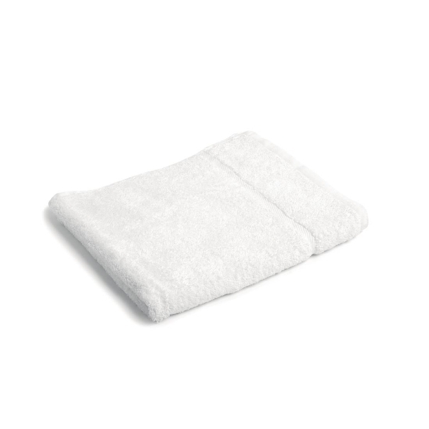 Comfort Nova Mitre white cotton bath towel 90x50cm 500g/m²