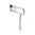 Liftable grab bar with stainless steel PMR foot